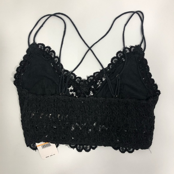 Free People Black Celine Bralette - Picture 4 of 7